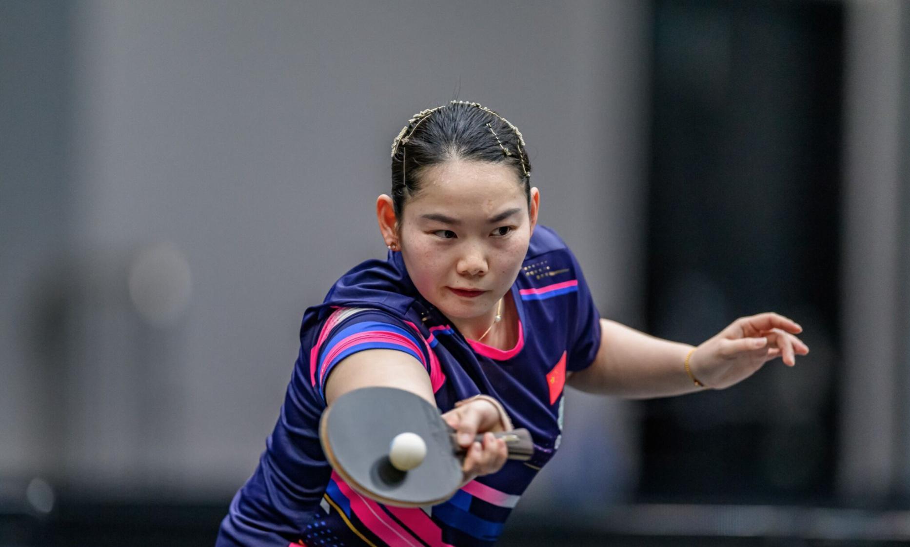 2026冲首冠！国乒27岁孙颖莎陪练大闪耀：连斩黑马+名将真猛